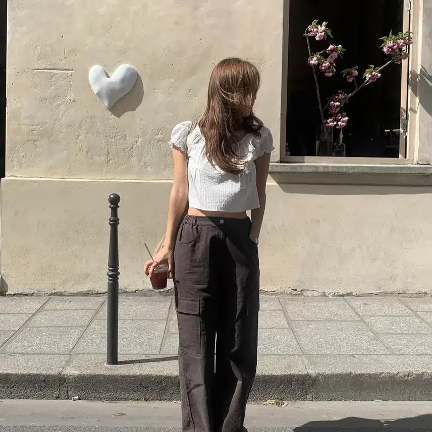 [BUNJANG] TANATT Core Cargo Pants Khaki / 타낫 코어 카고 팬츠 카키 Core cargo pants