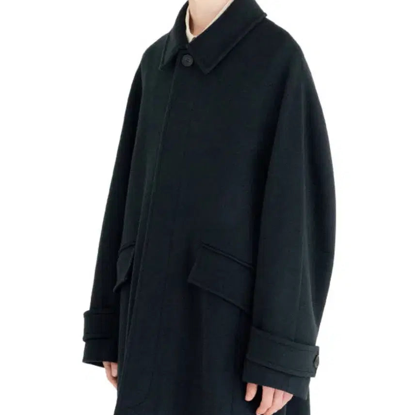 [BUNJANG] WOO_SEOK Dolman Coat Polanite / (1) 우석 돌먼코트 폴라나이트