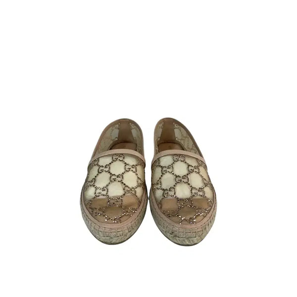 [BUNJANG] Gucci GG Pattern Espadrille Mules - Size 37 / 37 / 구찌 GG패턴 에스파드리유 뮬