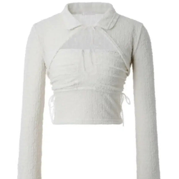 [BUNJANG] 3Times Dear Blouse Ivory M / 쓰리타임즈 디어블라우스 아이보리 M