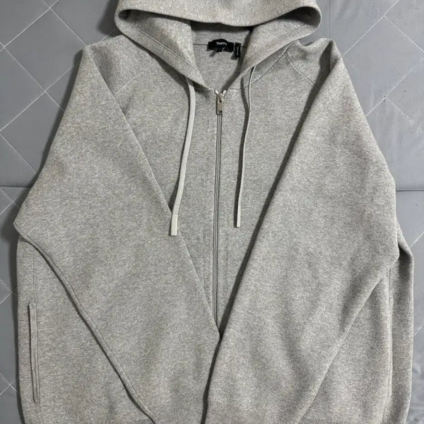[BUNJANG] Theory 25FW Jagohood Grey XXL / 25fw 띠어리 자고후드 그레이 xxl
