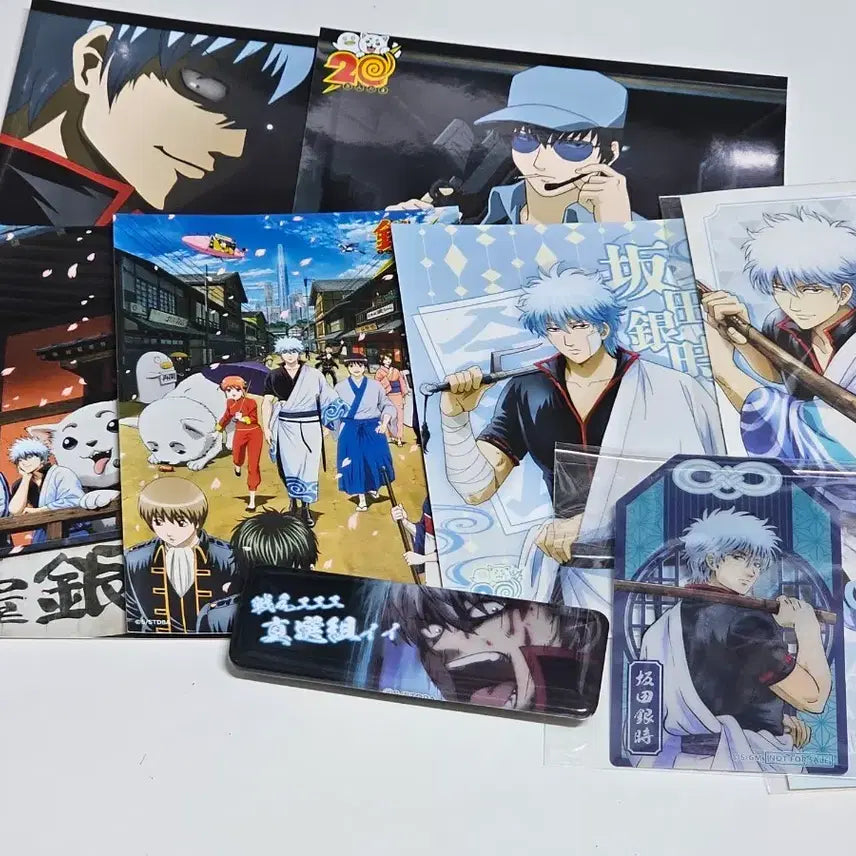 [BUNJANG] Gintama Gintoki Paper Goods Set / 은혼 긴토키 지류 굿즈 세트