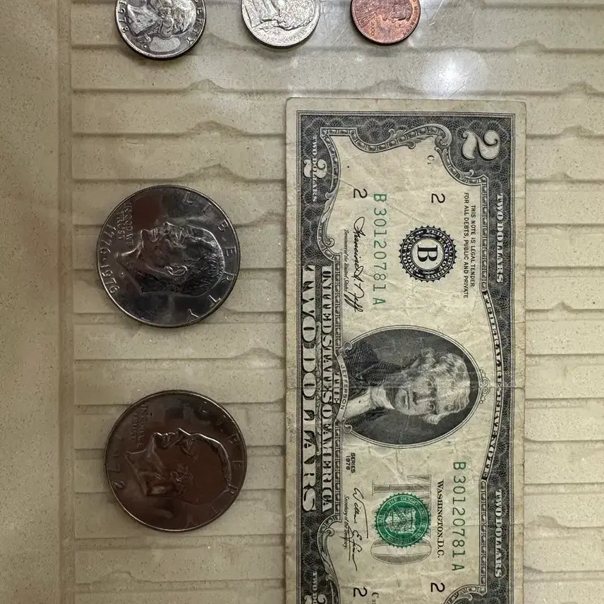 [BUNJANG] US Coin and Bill Set / 미국 4.31 달러