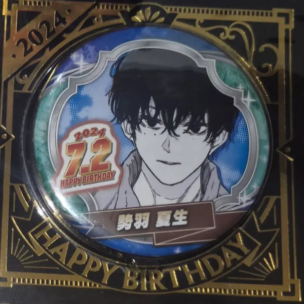 [BUNJANG] Natsuki Sebá Birthday Can Badge / 세바 나츠키 생일 캔뱃지