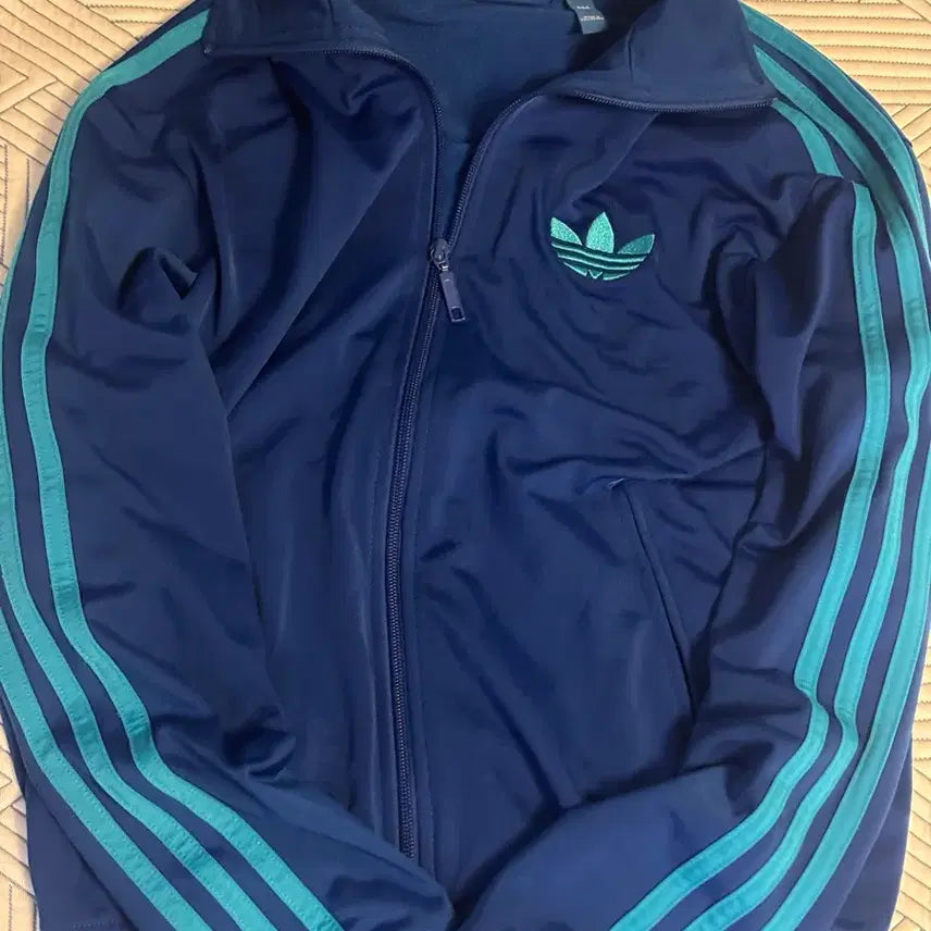 [BUNJANG] Adidas Firebird Original Jersey Blue Mint / 아디다스 파이어버드 오리지널 져지 블루 민트