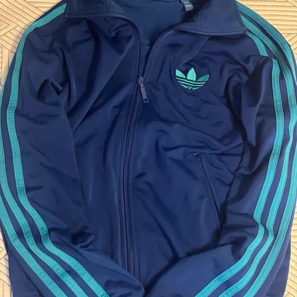 [BUNJANG] Adidas Firebird Original Jersey Blue Mint / 아디다스 파이어버드 오리지널 져지 블루 민트