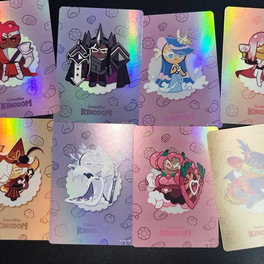 [BUNJANG] Cookierun Hologram Card Set Bundle (14 Cards) / 쿠키런 홀로그램 카드 세트 일괄 14장