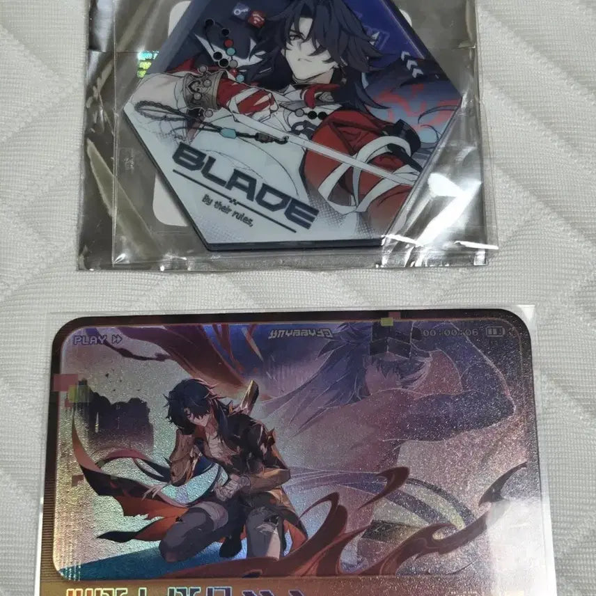[BUNJANG] Honkai: Star Rail Jamsil Immersive Deep Exhibition Chenya Blade Magnet Photocard Set / 붕괴 스타레일 잠실 이머시브 딥 전시회 천야 블레이드 마그넷 포토카드 세트