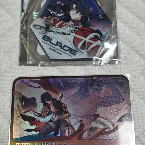 [BUNJANG] Honkai: Star Rail Jamsil Immersive Deep Exhibition Chenya Blade Magnet Photocard Set / 붕괴 스타레일 잠실 이머시브 딥 전시회 천야 블레이드 마그넷 포토카드 세트