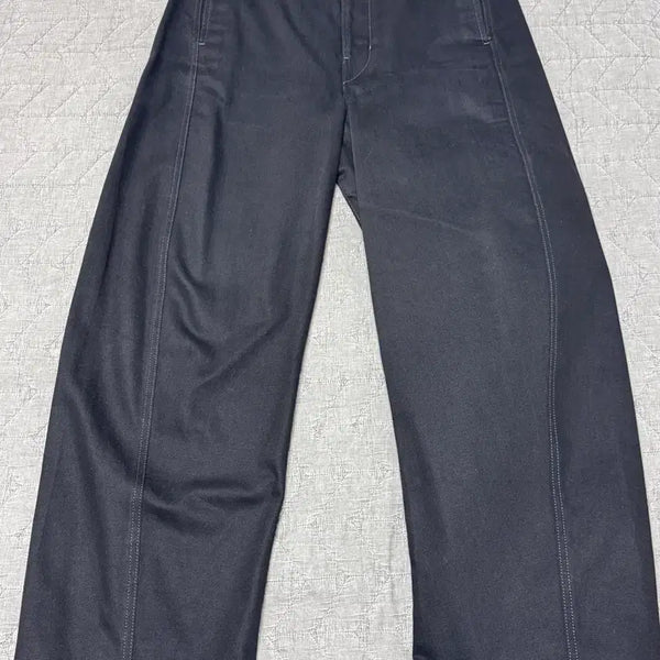 [BUNJANG] Lemaire Twisted Belted Pants Black L / [L]르메르 트위스티드 벨티드 팬츠 23fw