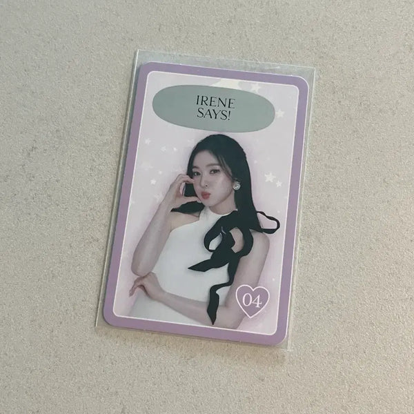 [BUNJANG] Red Velvet Irene I-Will Concert Speech Bubble Photocard / 레드벨벳 아이린 아이윌 I-WILL 콘서트 엠디 스피치 버블 포카 양도