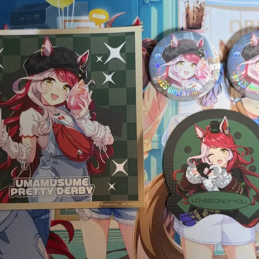 [BUNJANG] Umaymusume Aniplex Collaboration Can Badge Bundle / 우마무스메 애니플러스 콜라보 캔뱃지 판매