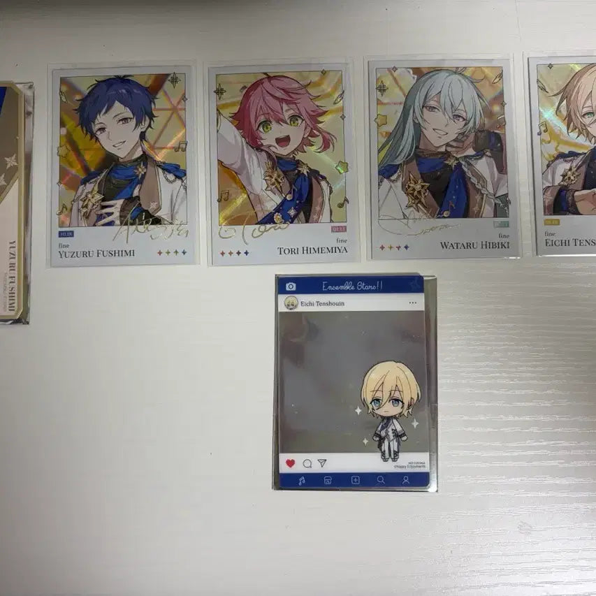 [BUNJANG] Ensemble Stars 10th Anniversary Spotlight on Stage! MoFun Pop-up Event Limited Exclusive Clear Photocard & Polaroid Bundle Set / 앙스타 10주년 스포트라이트 온 스테이지 모펀 팝업 7만원 특전 투명 포카 입장특전 폴라로이드 피네 에이치 와타루 유즈루 토리 일괄