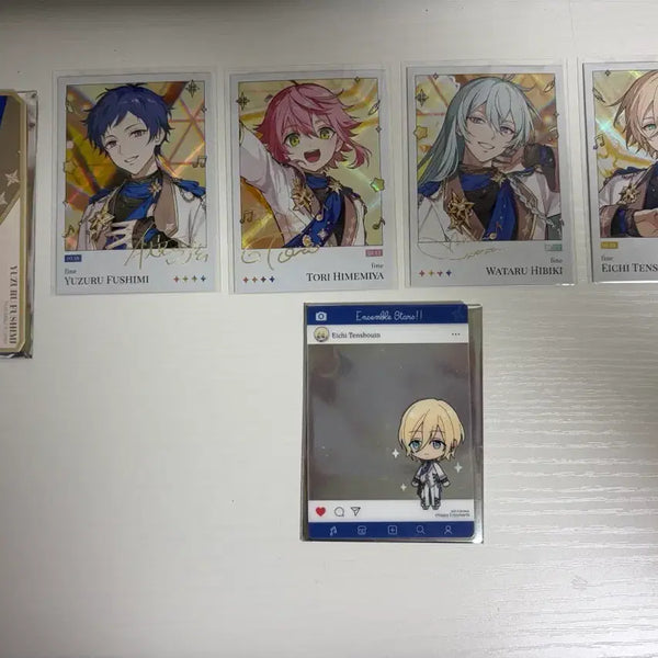 [BUNJANG] Ensemble Stars 10th Anniversary Spotlight on Stage! MoFun Pop-up Event Limited Exclusive Clear Photocard & Polaroid Bundle Set / 앙스타 10주년 스포트라이트 온 스테이지 모펀 팝업 7만원 특전 투명 포카 입장특전 폴라로이드 피네 에이치 와타루 유즈루 토리 일괄