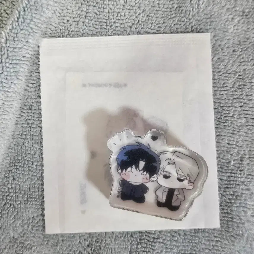 [BUNJANG] Yeolhae Choco Mini Acrylic Block (Say Hello) / 열해 쪼꼬미 아크릴 블록(인사해요)