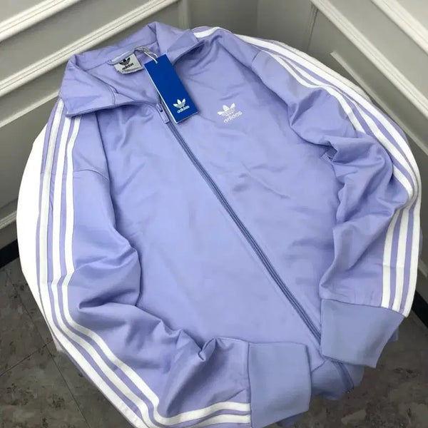 [BUNJANG] Adidas Track Top Jersey Lavender / 아디다스 트랙탑 져지 라벤더/연보라