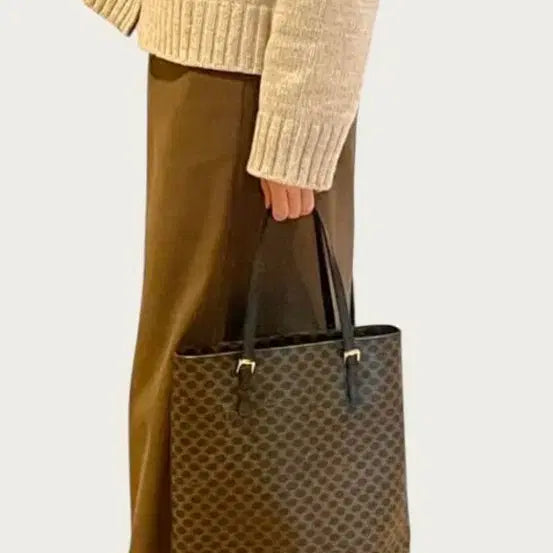 [BUNJANG] Celine Macadam Tote Bag / 정품 셀린느 마카담 토드백
