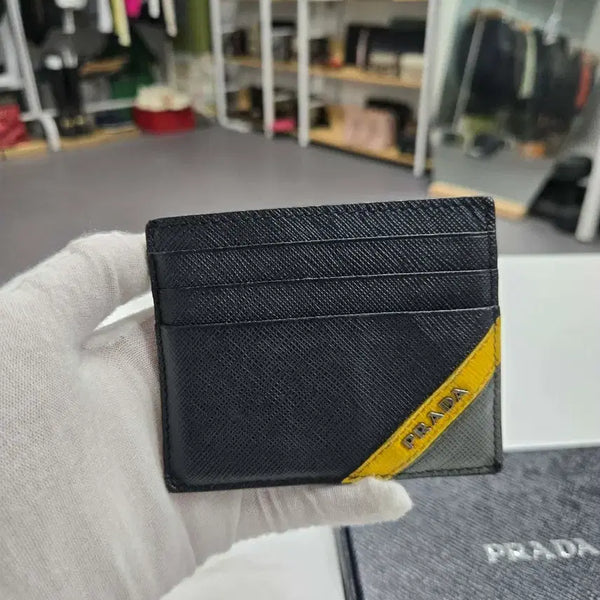 [BUNJANG] Prada Saffiano Card Holder / [정품] 프라다 사피아노 카드지갑
