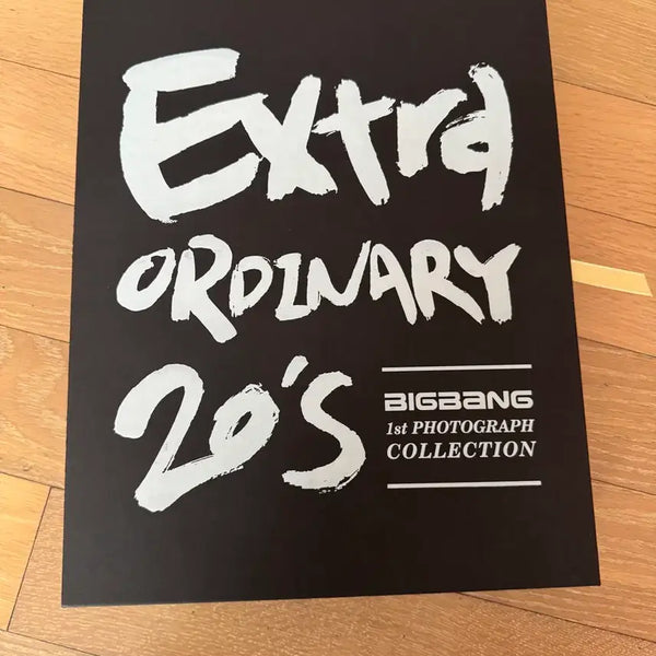 [BUNJANG] Big Bang Extra Ordinary 20's Photobook / 빅뱅 Extra Ordinary 20's 포토북