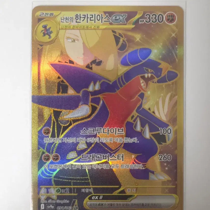 [BUNJANG] Pokemon Card Iris's Garchomp UR / 포켓몬카드 난천의 한카리아스 UR  판매합니다
