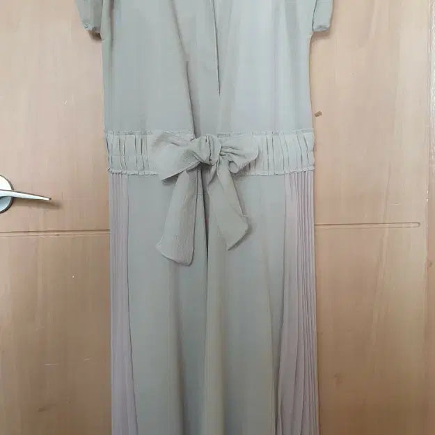 [BUNJANG] Time Collection Shirt Dress Beige / 타임 셔츠 원피스 베이지