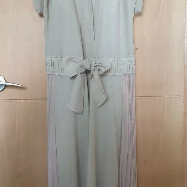 [BUNJANG] Time Collection Shirt Dress Beige / 타임 셔츠 원피스 베이지