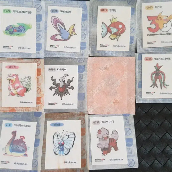 [BUNJANG] Pokemon Stickers Bundle / 포켓몬 띠부씰