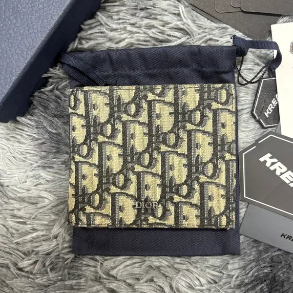 [BUNJANG] Dior Oblique Bifold Wallet Beige / [풀구성/정품] 디올 오블리크 반지갑