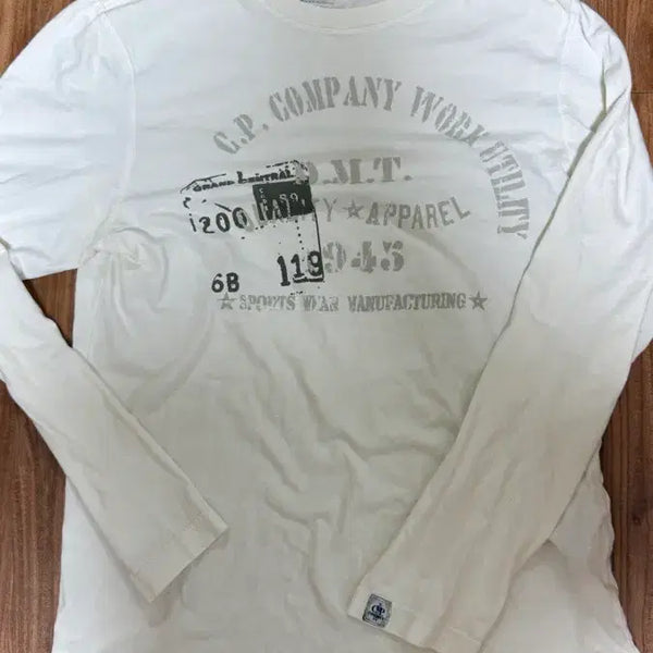 [BUNJANG] C.P. Company White Long Sleeve 2007 Archive / C.P. Company 화이트 롱슬리브 07년도 M