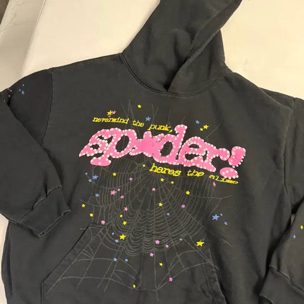 [BUNJANG] Sp5der Hoodie XL / 스파이더 후드티 XL (sp5der)