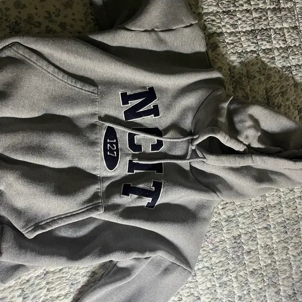 [BUNJANG] NCT 127 Logo Hoodie Grey / NCT 127 후드티 그레이