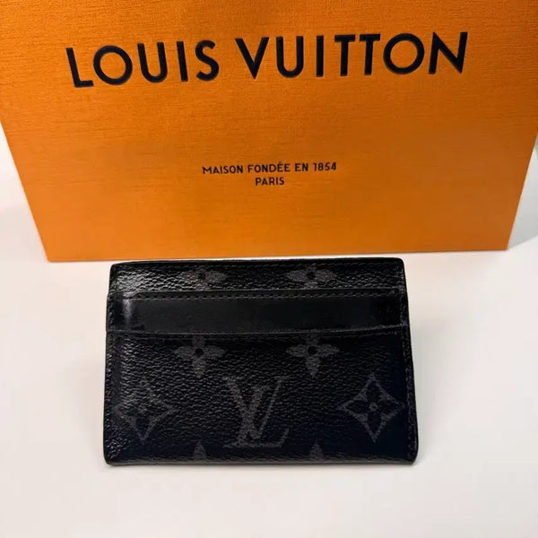 [BUNJANG] Louis Vuitton Monogram Eclipse Card Holder / 루이비통 이클립스 모노그램 카드지갑