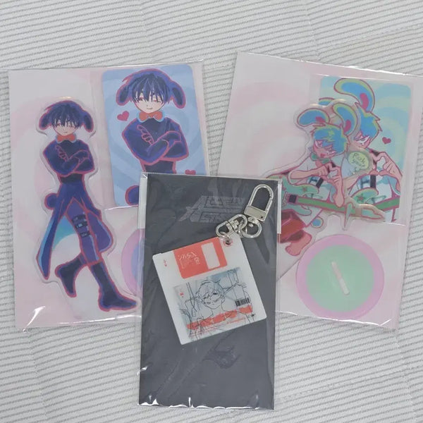 [BUNJANG] ASTE Ivan & Till Rabbit Acrylic Keychain & Ivan Floppy Disk Acrylic Keychain / 에이스테 이반, 틸 토끼 아크릴+이반 디스크 아크릴 키링