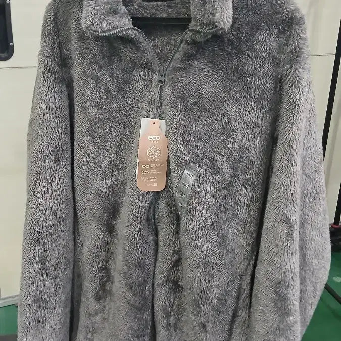 [BUNJANG] TOPTEN Eco Fluffy Fleece High Neck Zip-up GR 110 / 탑텐 에코 플러피플리스 하이넥 집업 GR 110