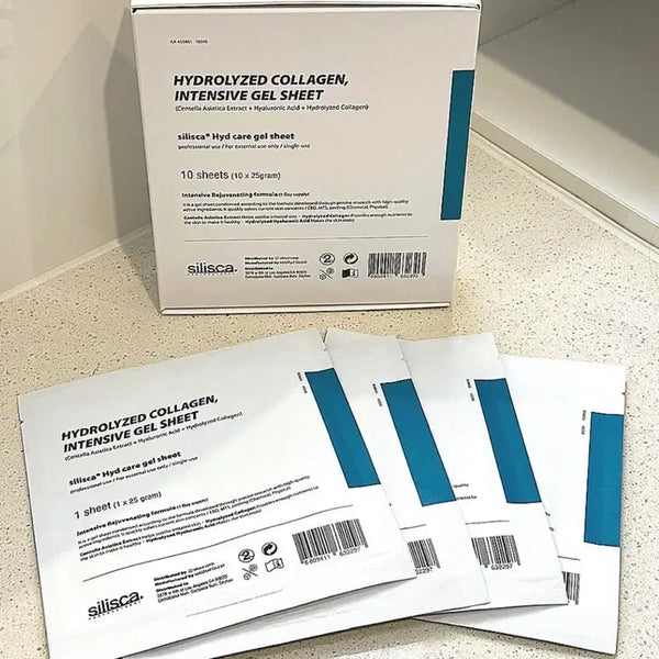 [BUNJANG] Sillriska Heidicare Gel Sheet Mask Pack (10 Sheets) / 실리스카 하이디케어 겔시트 마스크팩 10매입