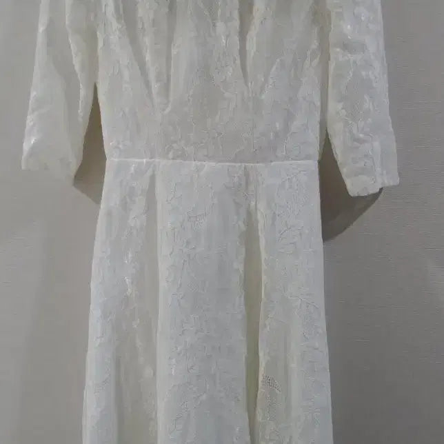 [BUNJANG] White Lace Strap Dress / 화이트 레이스 소재 드레스 원피스55