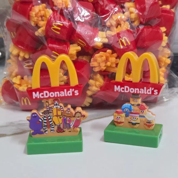 [BUNJANG] McDonald's Sign Miniature Figure Set / 맥도날드 간판 미니어처 피규어 세트