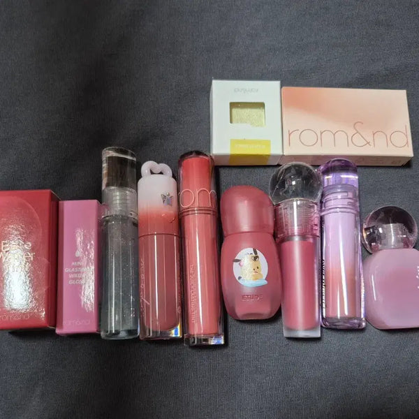 [BUNJANG] Rom&nd, Peripera, Etude, Lilybyred Tint & Gloss Bundle / 화장품 일괄[전부 새상품]