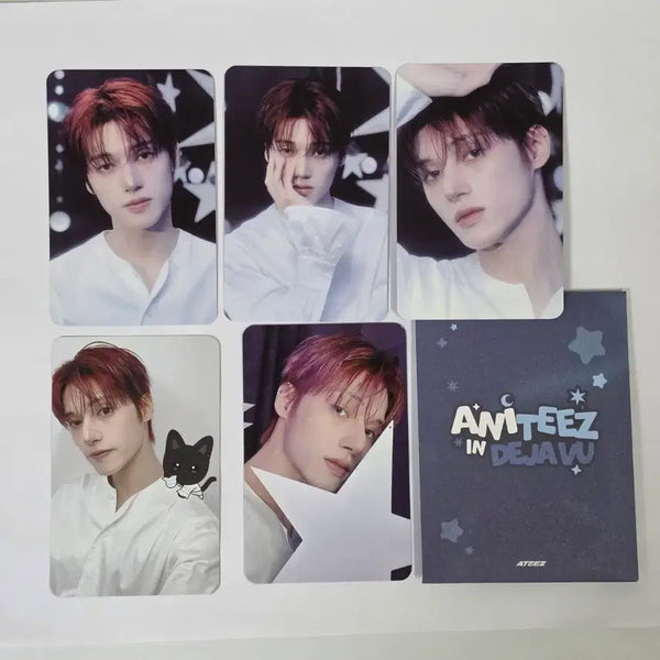 [BUNJANG] Ateez Aniteez Wooyoung Photocard Set / 에이티즈 애니티즈 데자부 팝업 트레카 우영 포카 세트 Ateez Aniteez Wooyoung poca