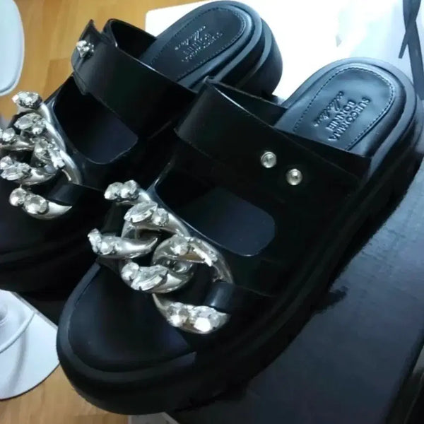 [BUNJANG] SUECOMMA BONNIE Prism Sandals Black / 슈콤마보니 프리즘샌들 블랙,슈콤마보니샌들,슈콤마보니슬라이드,슈콤마보니 뮬,슈콤마보니슬리퍼,슈콤마보니