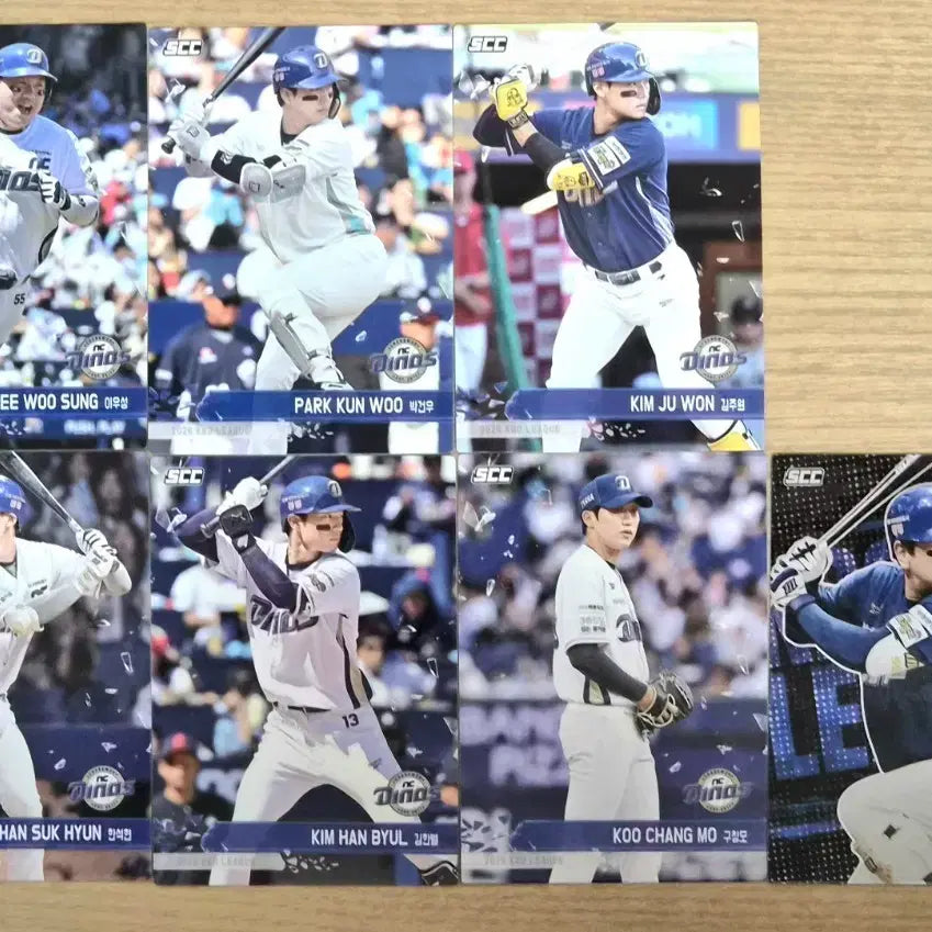 [BUNJANG] 2026 KBO Plus NC Dinos Player Cards / 2026 KBO카드 플러스 NC 다이노스 선수 카드