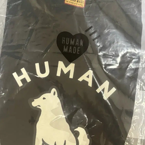 [BUNJANG] Human Made Dog T-Shirt Black / 휴먼메이드 강아지 반팔