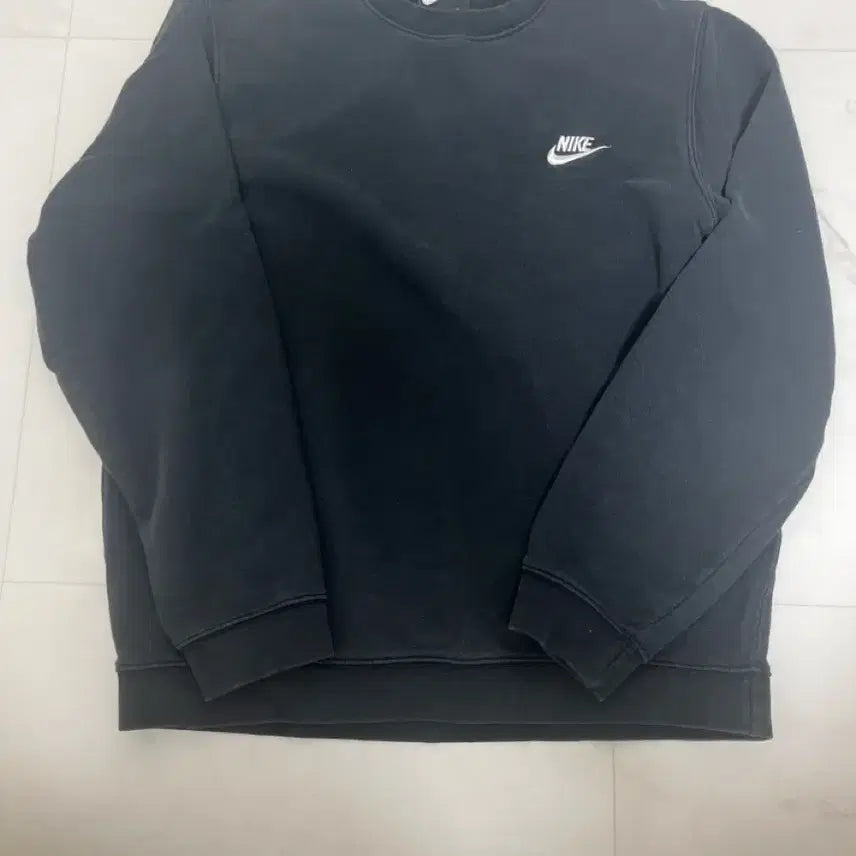 [BUNJANG] Nike Basic Logo Sweatshirt / 나이키 맨투맨