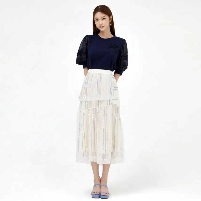 [BUNJANG] it michaa Back Banding Straight Skirt Size 66 / 잇미샤(it michaa) 백밴딩 스튜스커트 66 새상품