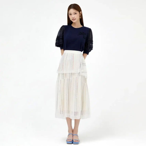 [BUNJANG] it michaa Back Banding Straight Skirt Size 66 / 잇미샤(it michaa) 백밴딩 스튜스커트 66 새상품