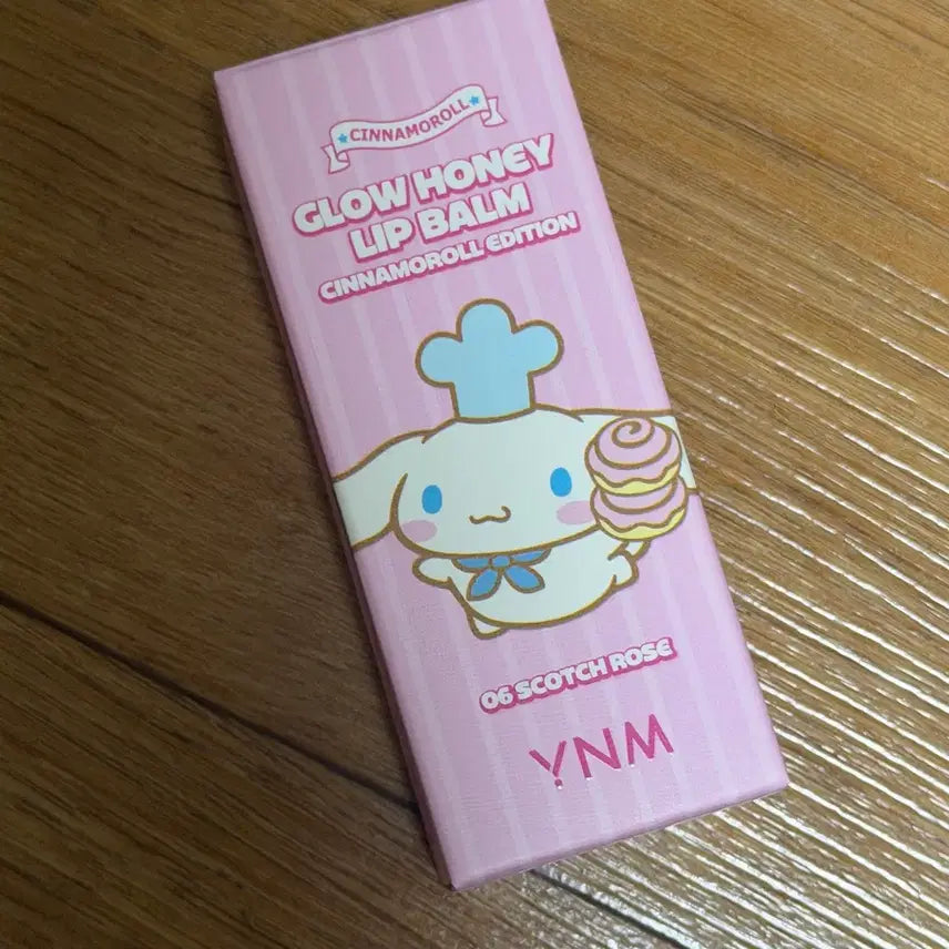 [BUNJANG] YNM Cinnamoroll Glow Honey Lip Balm 06 Scotch Rose / 미사용) YNM 시나모롤 글로우 허니 립밤 06 스카치 로즈