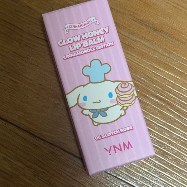 [BUNJANG] YNM Cinnamoroll Glow Honey Lip Balm 06 Scotch Rose / 미사용) YNM 시나모롤 글로우 허니 립밤 06 스카치 로즈