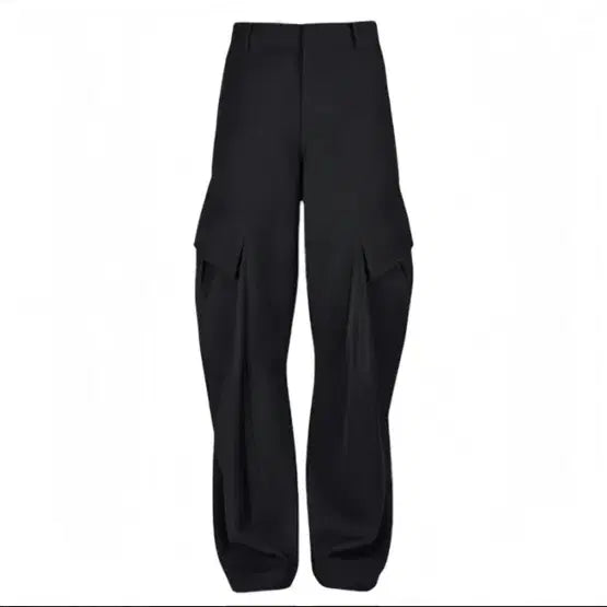 [BUNJANG] JiyongKim Low Edge Curved Pants / 지용킴 로우 엣지 커브드 팬츠