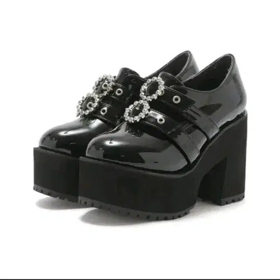 [BUNJANG] Attagirl Chunky Platform Jirai Kei Shoes / 아타걸 통굽 지뢰계 양산형 양지뢰 버블즈 신발