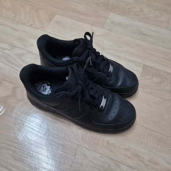 [BUNJANG] Nike Air Force 1 Low Black / 나이키 에어포스 1 로우 블랙 250